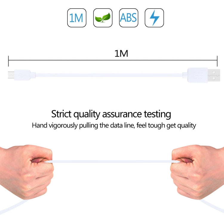 3 PCS HAWEEL 1m High Speed Micro USB to USB Data Sync Charging Cable Kits, For Samsung, Huawei, Xiaomi, LG, HTC and other Smartphones by buy2fix