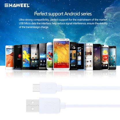 3 PCS HAWEEL 1m High Speed Micro USB to USB Data Sync Charging Cable Kits, For Samsung, Huawei, Xiaomi, LG, HTC and other Smartphones by buy2fix