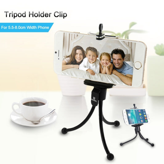 HAWEEL Flexible Octopus Tripod Holder Clip - Desktop Holder by HAWEEL | Online Shopping UK | buy2fix