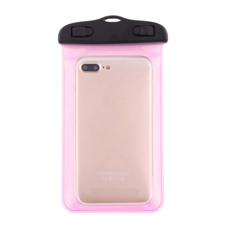 HAWEEL Transparent Universal Waterproof Bag with Lanyard for iPhone, Galaxy, Huawei, Xiaomi, LG, HTC and Other Smart Phones(Pink) - More iPhone Cases by HAWEEL | Online Shopping UK | buy2fix