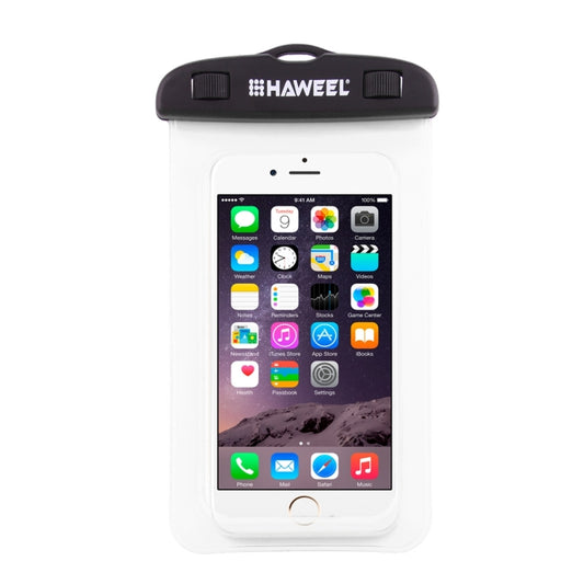 HAWEEL Transparent Universal Waterproof Bag with Lanyard for iPhone, Galaxy, Huawei, Xiaomi, LG, HTC and Other Smart Phones(Transparent) - More iPhone Cases by HAWEEL | Online Shopping UK | buy2fix