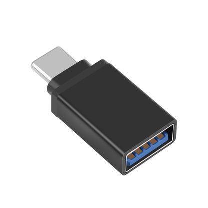 HAWEEL USB-C / Type-C Male to USB 3.0 Female OTG Data Transmission Adapter(Black) by buy2fix