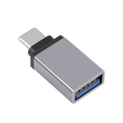 HAWEEL USB-C / Type-C Male to USB 3.0 Female OTG Data Transmission Adapter(Grey) by buy2fix