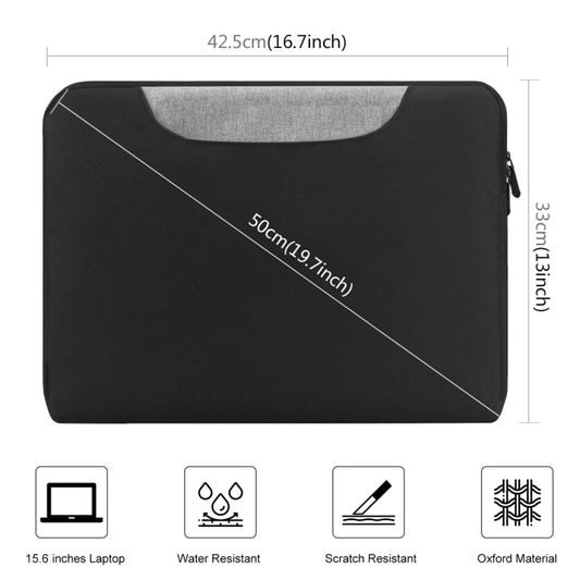HAWEEL 15-17 inch Laptop Handbag For Macbook, Samsung, Lenovo, Sony, DELL Alienware, CHUWI, ASUS Laptops(Black) by HAWEEL