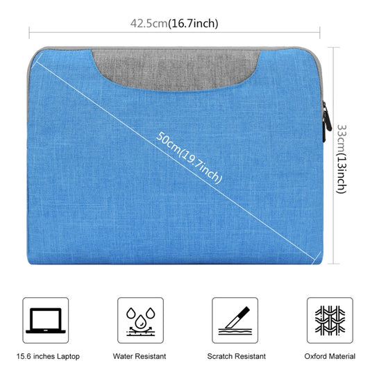 HAWEEL 15-17 inch Laptop Handbag For Macbook, Samsung, Lenovo, Sony, DELL Alienware, CHUWI, ASUS Laptops(Blue) by HAWEEL
