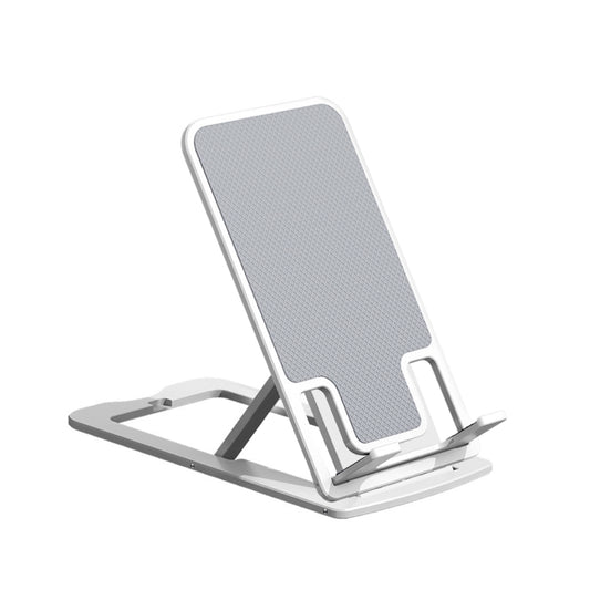 HAWEEL Adjustable Lifting Folding Portable Live Broadcast Desktop Plastic Holder(White) by HAWEEL