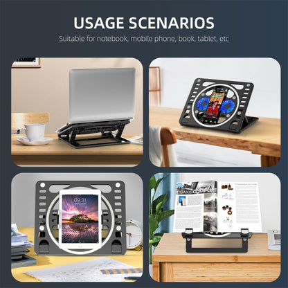 Gaming RGB Laptop Cooler Desk Stand - Laptop Stand by buy2fix | Online Shopping UK | buy2fix