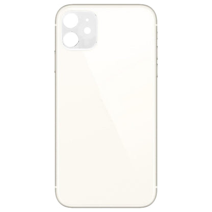 Glass Battery Back Cover for iPhone 11(White) - Back Cover by buy2fix | Online Shopping UK | buy2fix