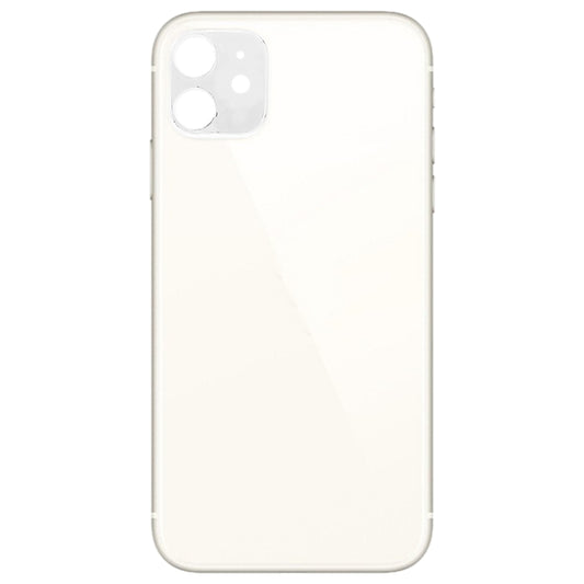 Glass Battery Back Cover for iPhone 11(White) - Back Cover by buy2fix | Online Shopping UK | buy2fix