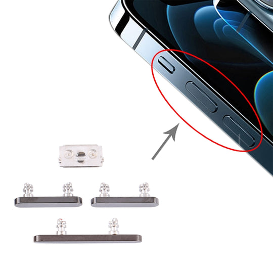 Bouton d'alimentation et bouton de contrôle du volume pour iPhone 12 Pro (Graphite)