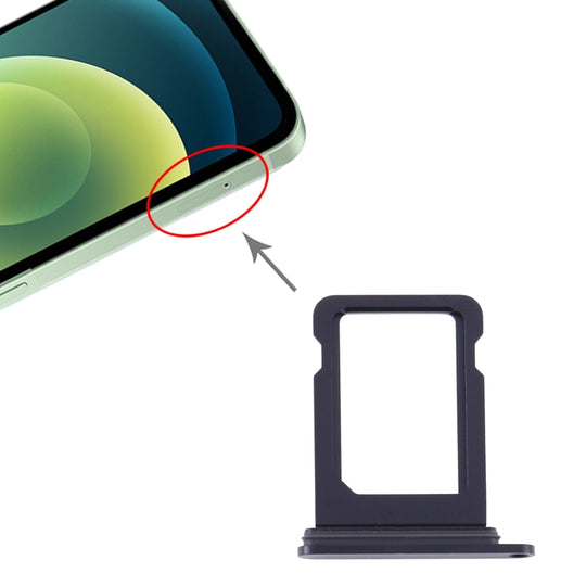 Plateau de carte SIM pour iPhone 12 (noir)