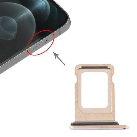 Plateau de carte SIM pour iPhone 12 Pro (or)