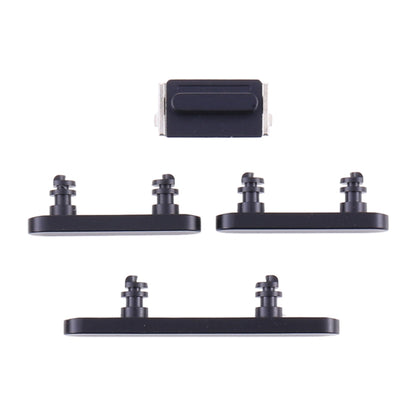 Power Button and Volume Control Button for iPhone 12(Black) - Metal Parts by buy2fix | Online Shopping UK | buy2fix