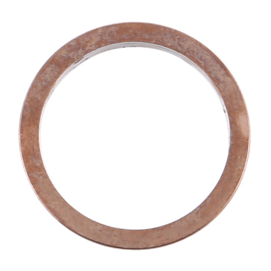 3 PCS Rear Camera Glass Lens Metal Protector Hoop Ring for iPhone 12 Pro(Gold) - Camera Series by buy2fix | Online Shopping UK | buy2fix