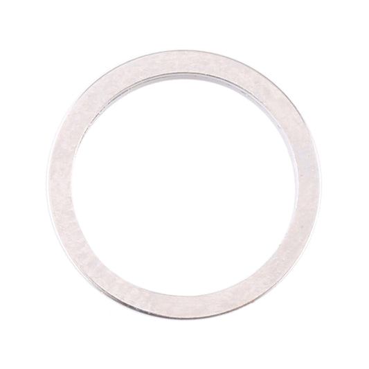 3 PCS Rear Camera Glass Lens Metal Protector Hoop Ring for iPhone 12 Pro(Silver) - Camera Series by buy2fix | Online Shopping UK | buy2fix