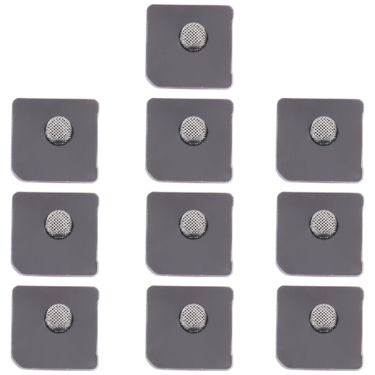10 PCS Microphone Dustproof Mesh for iPhone 12 / 12 Pro (White)