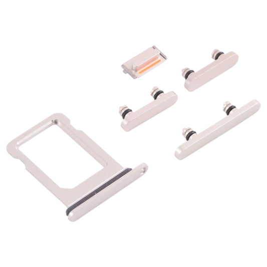 SIM Card Tray + Side Keys for iPhone 13(Starlight) - Others by buy2fix | Online Shopping UK | buy2fix
