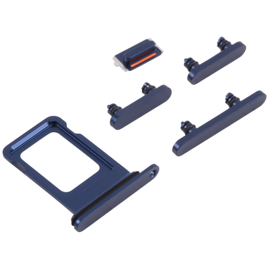 SIM Card Tray + SIM Card Tray + Side Keys for iPhone 13(Blue) - Others by buy2fix | Online Shopping UK | buy2fix