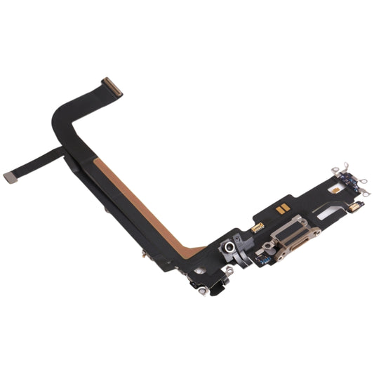 Original Charging Port Flex Cable for iPhone 13 Pro Max(Gold) - Flex Cable by buy2fix | Online Shopping UK | buy2fix