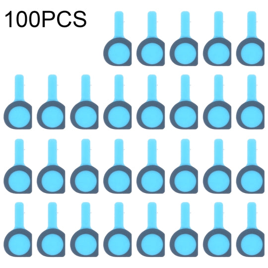 100 Sets Frontkamera staubdichte Schaumstoffpolster (großer Ring) für iPhone 13 Pro / 13 Pro Max / 13 / 13 mini