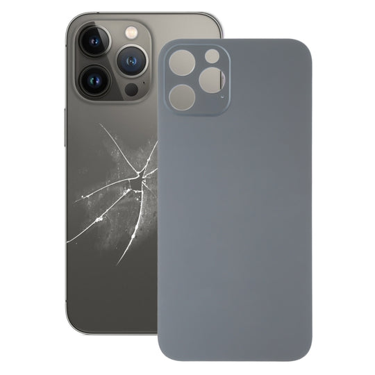 Easy Replacement Big Camera Hole Glass Back Battery Cover for iPhone 13 Pro Max(Graphite)