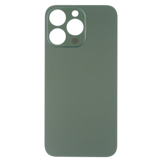 Easy Replacement Big Camera Hole Glass Back Battery Cover for iPhone 13 Pro Max(Green) - Back Cover by buy2fix | Online Shopping UK | buy2fix