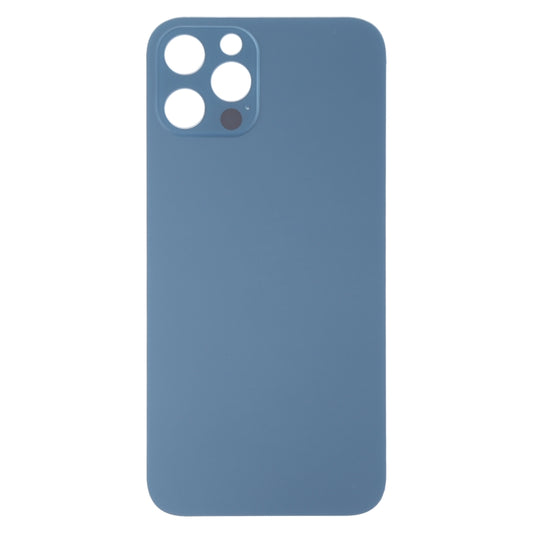 Easy Replacement Big Camera Hole Glass Back Battery Cover for iPhone 13 Pro Max(Blue) - Back Cover by buy2fix | Online Shopping UK | buy2fix