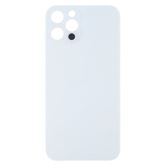 Easy Replacement Big Camera Hole Glass Back Battery Cover for iPhone 13 Pro Max(White) - Back Cover by buy2fix | Online Shopping UK | buy2fix