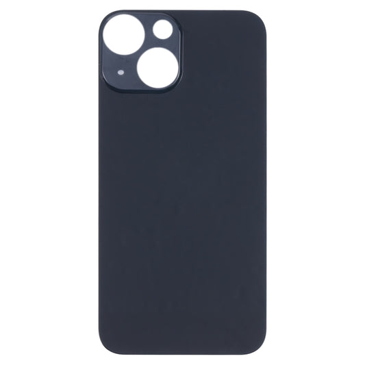 Easy Replacement Big Camera Hole Glass Back Battery Cover for iPhone 13 mini(Black) - Back Cover by buy2fix | Online Shopping UK | buy2fix