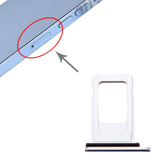 SIM Card Tray for iPhone 13 Pro Max(Silver) by buy2fix