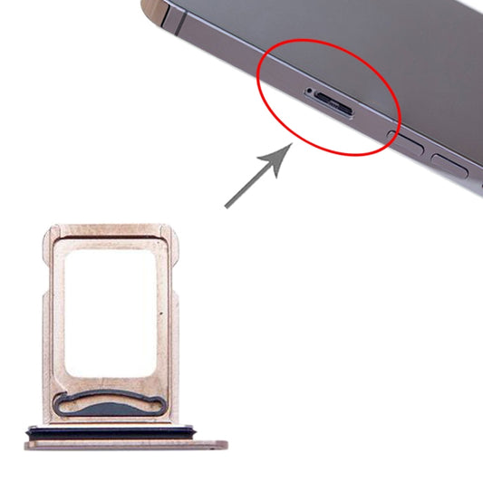 SIM+SIM Card Tray for iPhone 13 Pro(Gold) by buy2fix