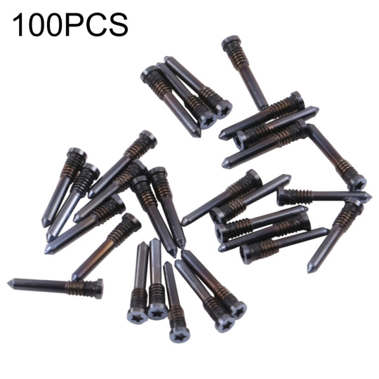 Vis de port de chargement 100 PCS pour iPhone 13 Pro Max (bleu)