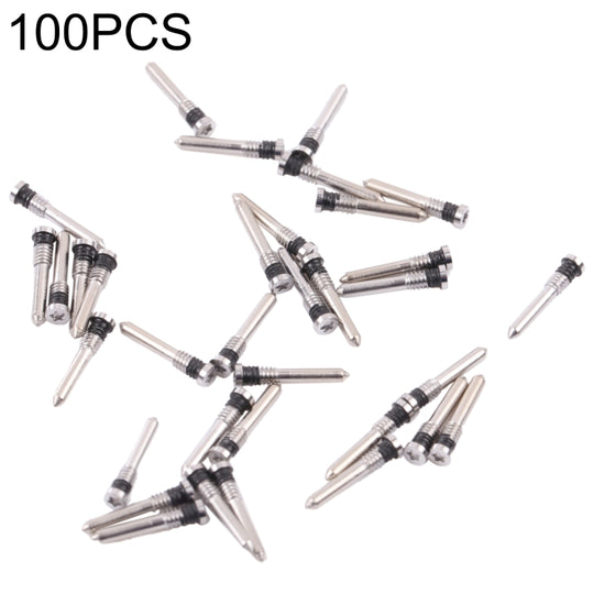 Vis de port de chargement 100 PCS pour iPhone 13 Pro Max (argent)