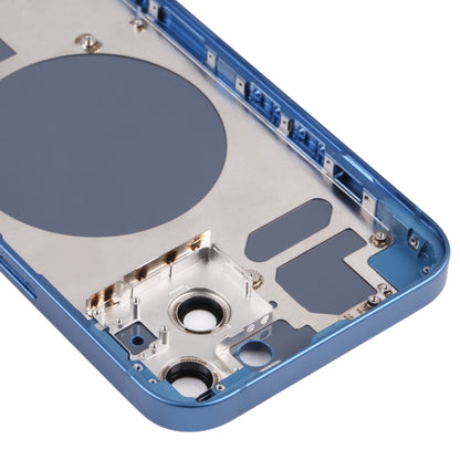 Back Housing Cover with SIM Card Tray & Side  Keys & Camera Lens for iPhone 13(Blue) - Back Cover by buy2fix | Online Shopping UK | buy2fix