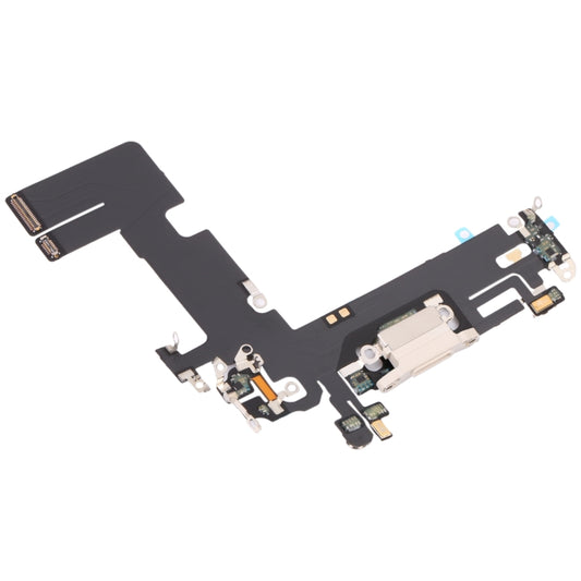 For iPhone 13 Charging Port Flex Cable (White) - Flex Cable by buy2fix | Online Shopping UK | buy2fix