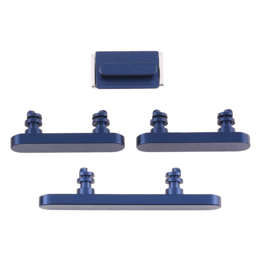 Power Button and Volume Control Button for iPhone 12 Mini(Blue) - Metal Parts by buy2fix | Online Shopping UK | buy2fix