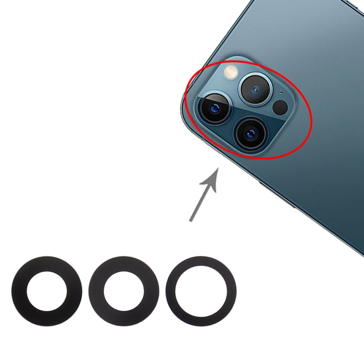 Back Camera Lens for iPhone 12 Pro Max by buy2fix