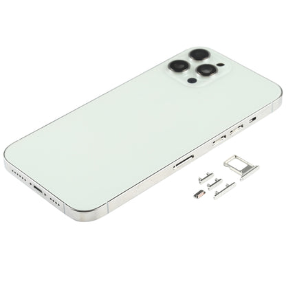 Back Housing Cover with SIM Card Tray & Side keys & Camera Lens for iPhone 12 Pro Max(White) - Back Cover by buy2fix | Online Shopping UK | buy2fix
