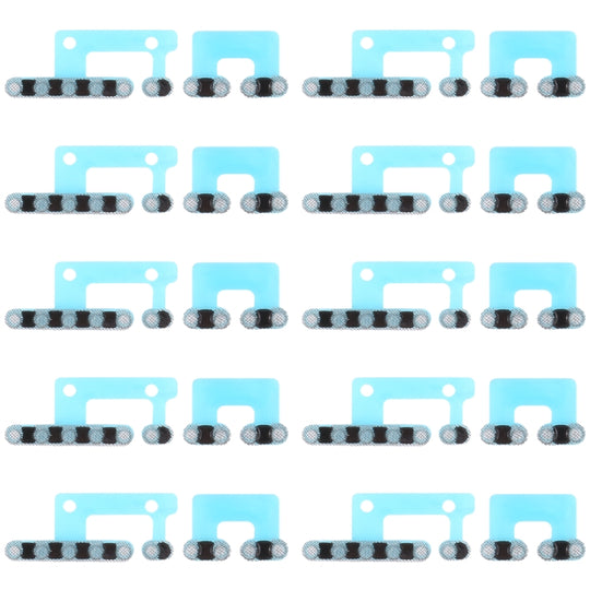 10 PCS Speaker Dustproof Mesh for iPhone 12 Pro Max (White)