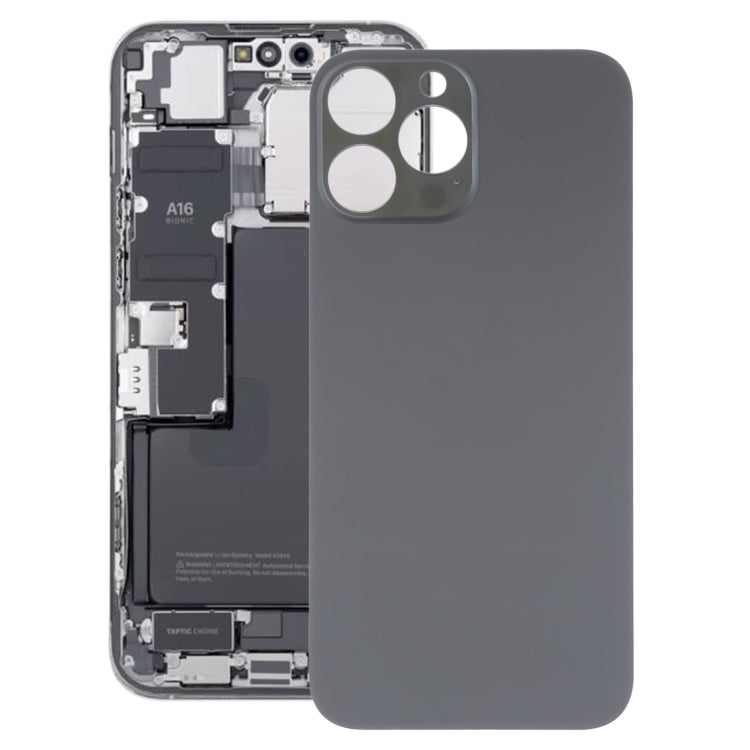 Battery Back Cover for iPhone 14 Pro Max(Black) by buy2fix