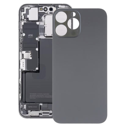 Battery Back Cover for iPhone 14 Pro Max(Black) by buy2fix