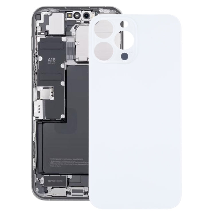 Battery Back Cover for iPhone 14 Pro Max(White) by buy2fix