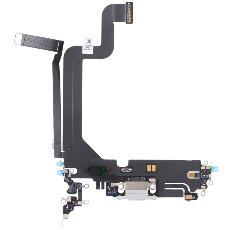 For iPhone 14 Pro Max Original Charging Port Flex Cable(White) by buy2fix