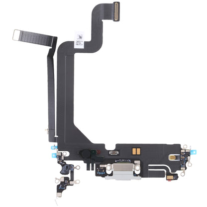 For iPhone 14 Pro Max Original Charging Port Flex Cable(White) by buy2fix
