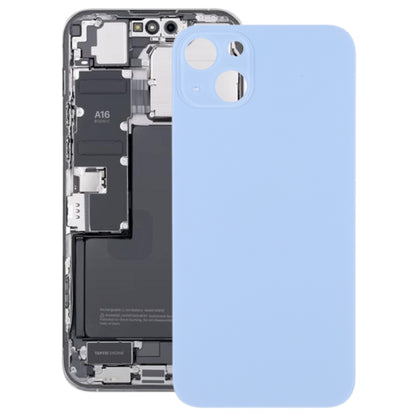 For iPhone 14 Plus Battery Back Cover(Blue) by buy2fix