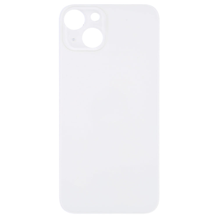 For iPhone 14 Plus Battery Back Cover(Silver) - Back Cover by buy2fix | Online Shopping UK | buy2fix