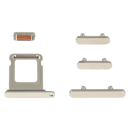 SIM Card Tray + Side Keys for iPhone 14 Pro Max(Gold) by buy2fix
