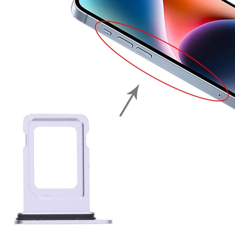 SIM+SIM Card Tray for iPhone 14 (Purple) - Others by buy2fix | Online Shopping UK | buy2fix