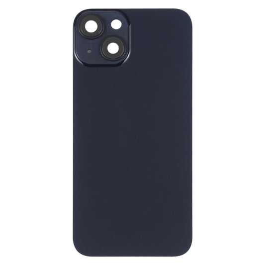 For iPhone 14 Back Housing Cover with Camera Lens(Black) - Back Cover by buy2fix | Online Shopping UK | buy2fix