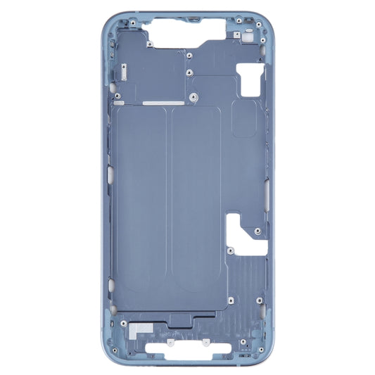 For iPhone 14 Middle Frame with Side Keys (Blue) - Others by buy2fix | Online Shopping UK | buy2fix